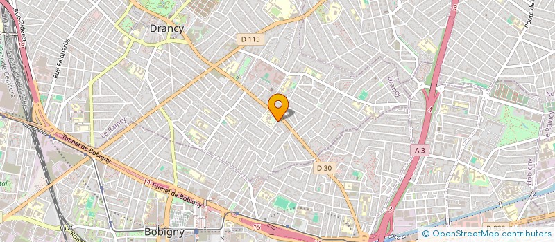 localisation de l'entreprise CARD  DRANCY