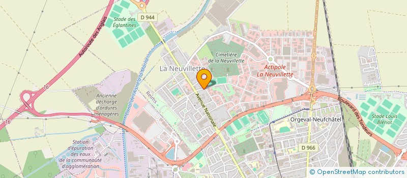 localisation de l'entreprise CARD  REIMS