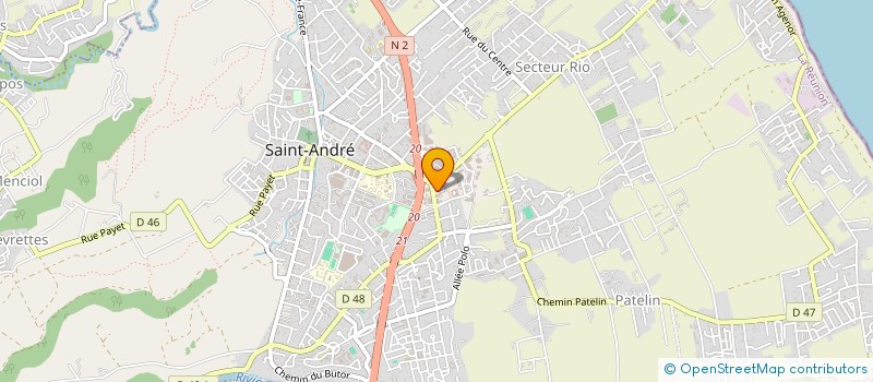 localisation de l'entreprise CARD PLAYER  SAINT-ANDRE