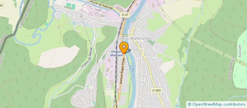 localisation de l'entreprise CARD SARL à VIREUX-MOLHAIN