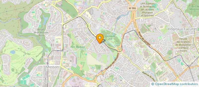 localisation de l'entreprise CARD SERVICES CONSULTING à MONTPELLIER