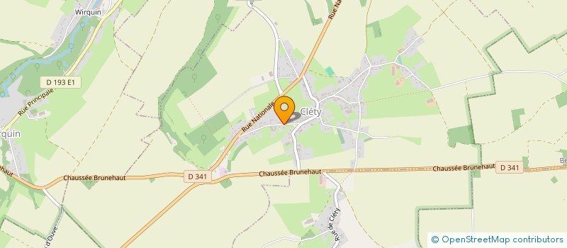 localisation de l'entreprise CARD2L  CLETY