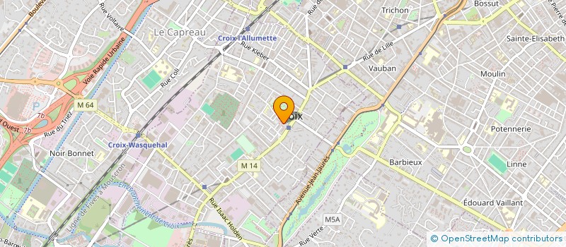 localisation de l'entreprise CARDABAT EURL  CROIX