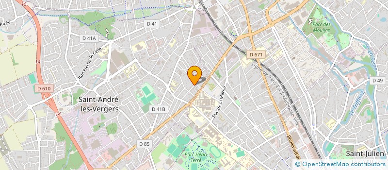 localisation de l'entreprise CARDACCESS  TROYES