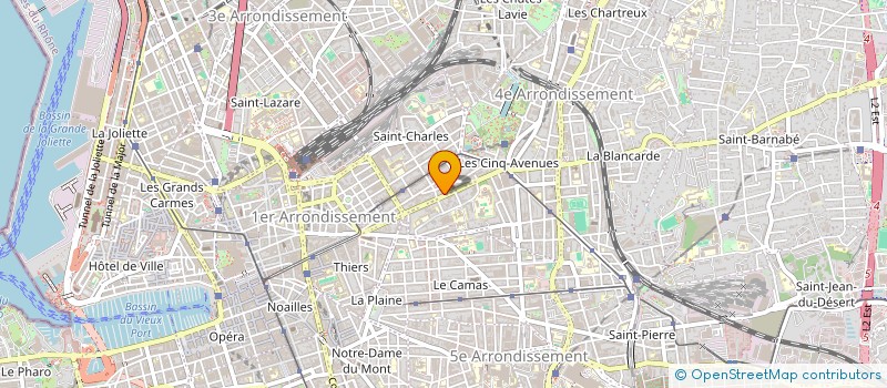 localisation de l'entreprise CARDAIX à MARSEILLE