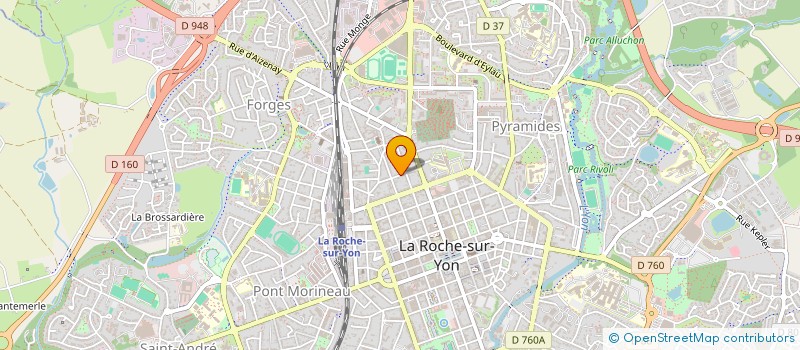 localisation de l'entreprise CARDAMINES  LA ROCHE-SUR-YON