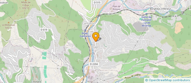 localisation de l'entreprise CARDAMOMUM  DRAP