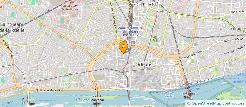 localisation de l'entreprise CARDEA IMMOBILIER  ORLEANS