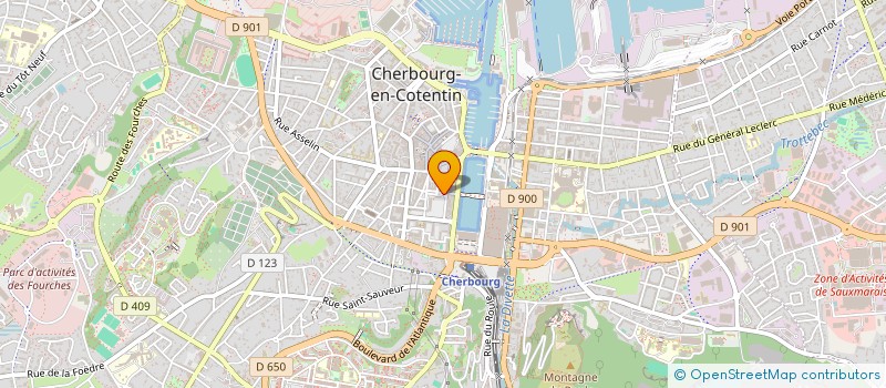 localisation de l'entreprise CARDEA PURE  CHERBOURG-EN-COTENTIN