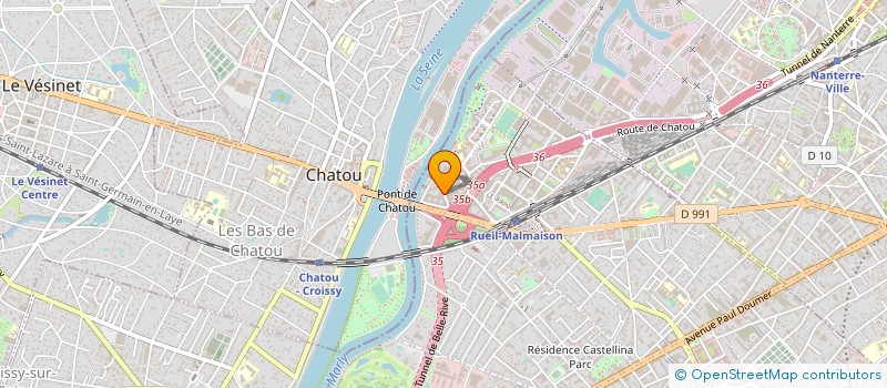 localisation de l'entreprise CARDEM à RUEIL-MALMAISON