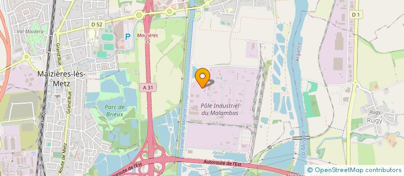 localisation de l'entreprise CARDEM PYRO à HAUCONCOURT