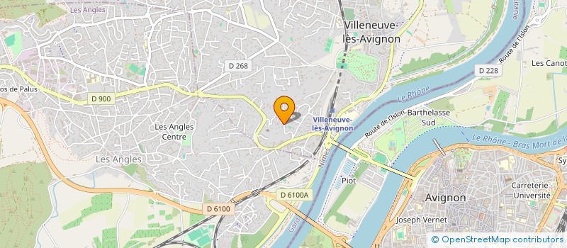 localisation de l'entreprise CARDERE EDITEUR  VILLENEUVE-LES-AVIGNON