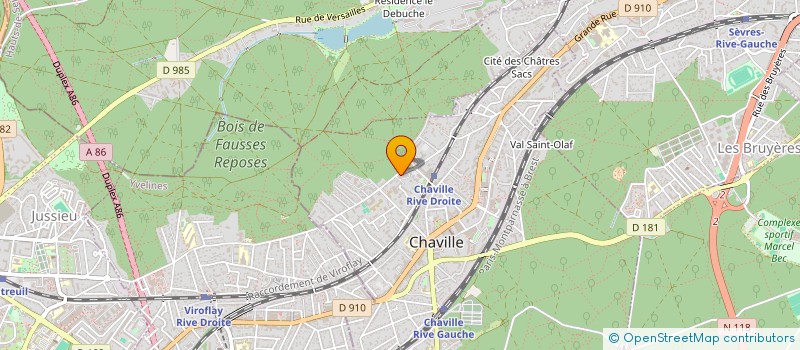 localisation de l'entreprise CARDESIA à CHAVILLE