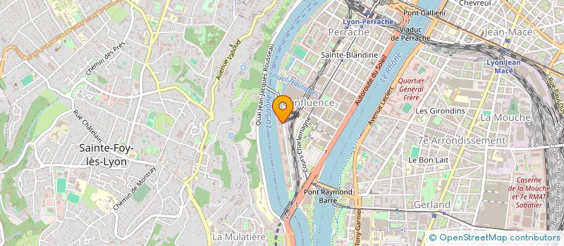 localisation de l'entreprise CARDI ROCQUENCOURT à LYON