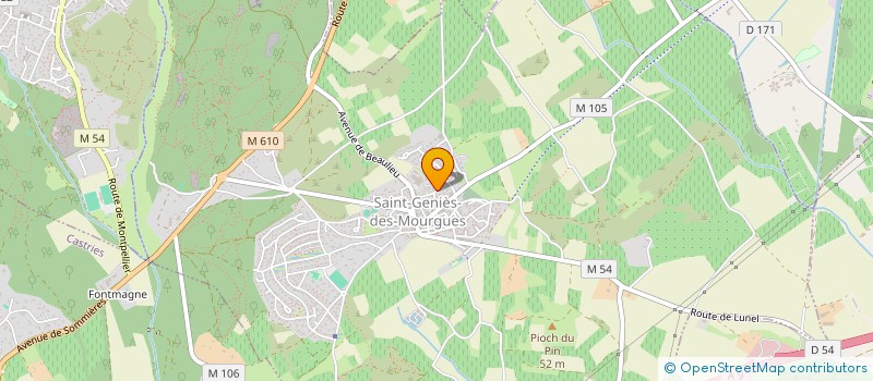 localisation de l'entreprise CARDIAG  SAINT-GENIES-DES-MOURGUES