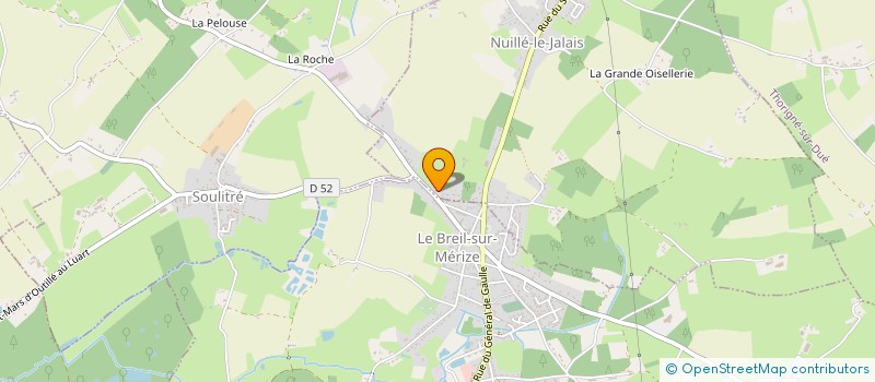 localisation de l'entreprise CARDIANA à NUILLE-LE-JALAIS