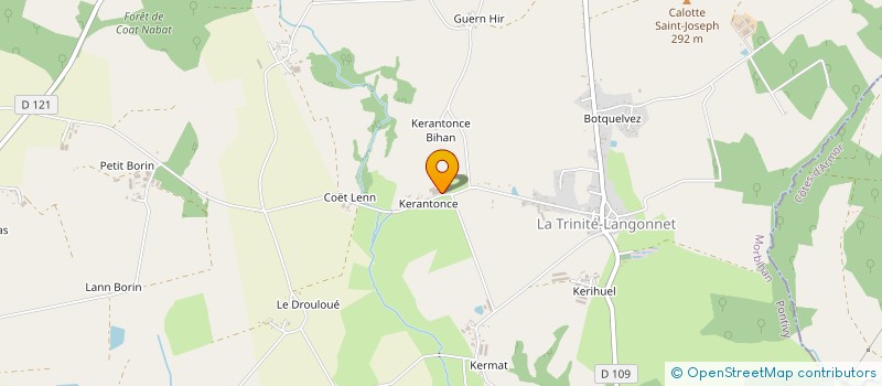 localisation de l'entreprise CARDIET à LANGONNET