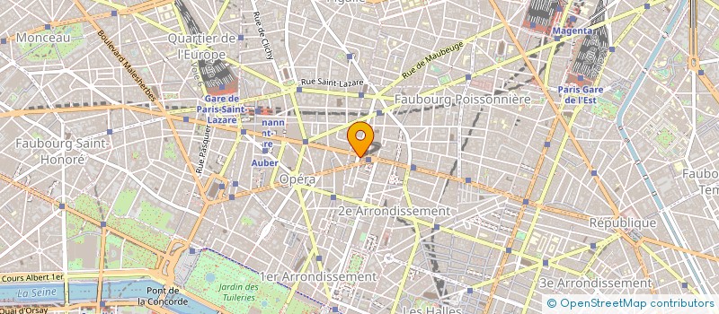 localisation de l'entreprise CARDIF RETRAITE à PARIS