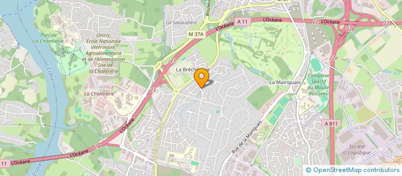 localisation de l'entreprise CARDIGAN  CARQUEFOU