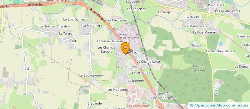 localisation de l'entreprise CARDILE  VERN-SUR-SEICHE