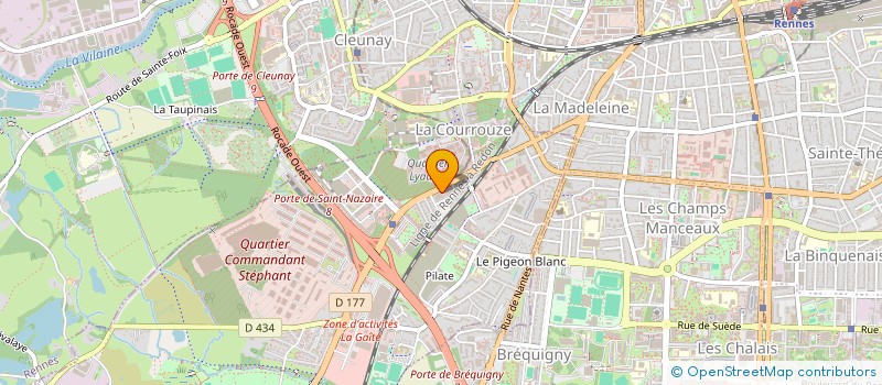 localisation de l'entreprise CARDILE GESTION à SAINT-JACQUES-DE-LA-LANDE