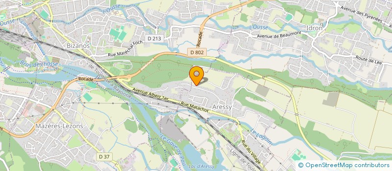 localisation de l'entreprise CARDIN-GOGUENHEIM  ARESSY