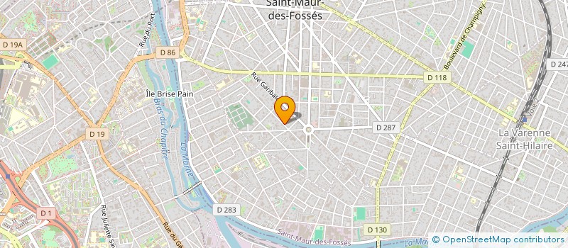 localisation de l'entreprise CARDINAL à SAINT-MAUR-DES-FOSSES