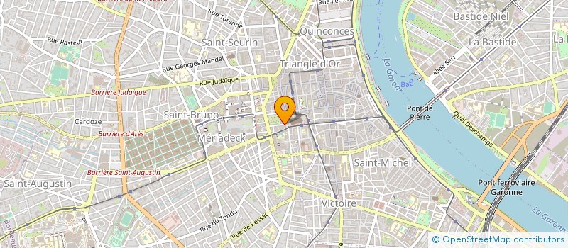 localisation de l'entreprise CARDINAL  BORDEAUX