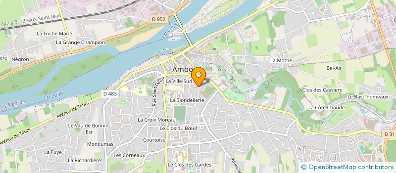 localisation de l'entreprise CARDINAL  AMBOISE