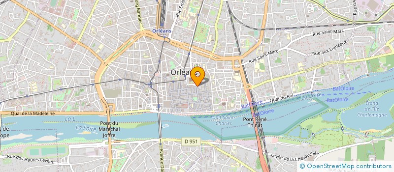 localisation de l'entreprise CARDINAL à ORLEANS