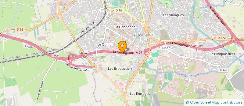 localisation de l'entreprise CARDINAL  SALON-DE-PROVENCE