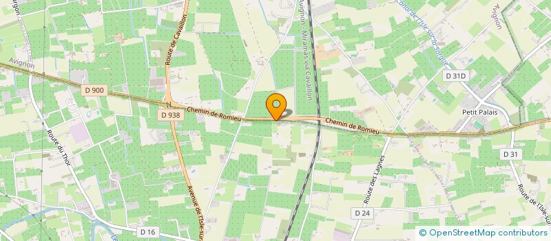 localisation de l'entreprise CARDINAL BERTRAND  CAVAILLON