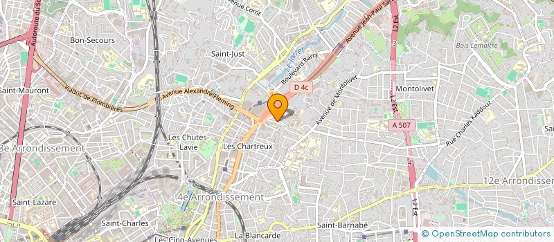 localisation de l'entreprise CARDINAL FINANCE à MARSEILLE