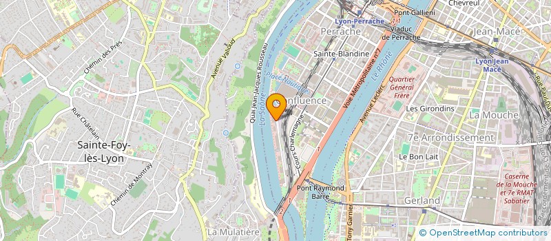 localisation de l'entreprise CARDINAL VERPILLIERE  LYON