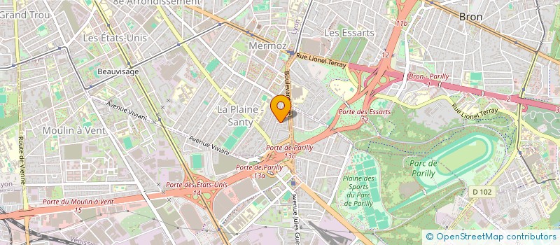 localisation de l'entreprise CARDINALE  LYON