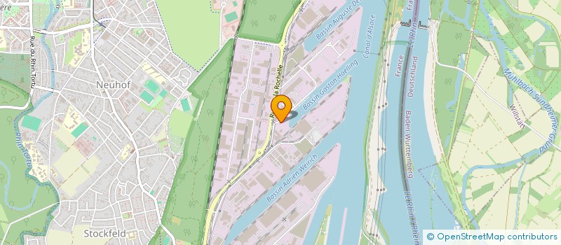 localisation de l'entreprise CARDINALE EST  STRASBOURG