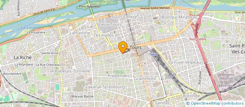 localisation de l'entreprise CARDINALE NORD  TOURS