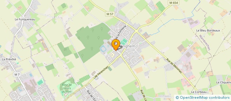 localisation de l'entreprise CARDINALE SUD  VERLINGHEM