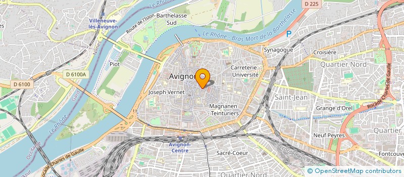 localisation de l'entreprise CARDINALES SARL  AVIGNON