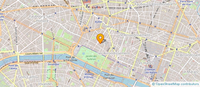 localisation de l'entreprise CARDINALIS EVENT à PARIS