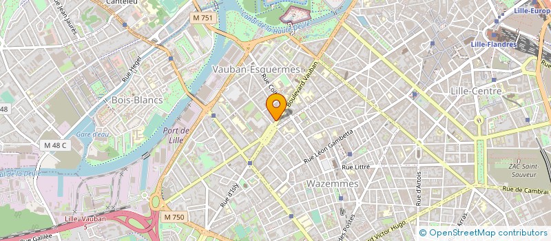 localisation de l'entreprise CARDIO 128 à LILLE