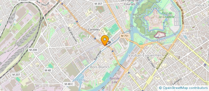 localisation de l'entreprise CARDIO DORMOY à LILLE