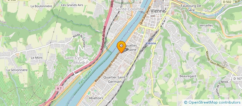 localisation de l'entreprise CARDIO MW  VIENNE