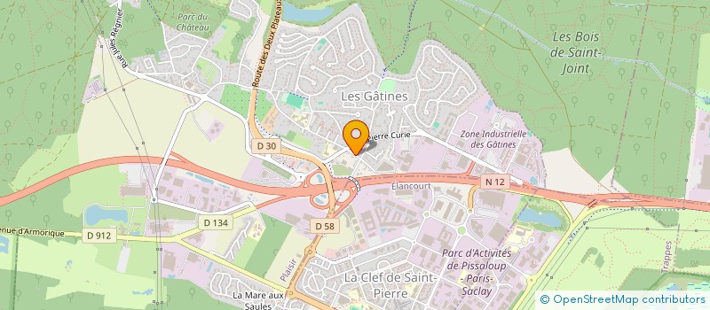 localisation de l'entreprise CARDIO SYSTEMES à PLAISIR