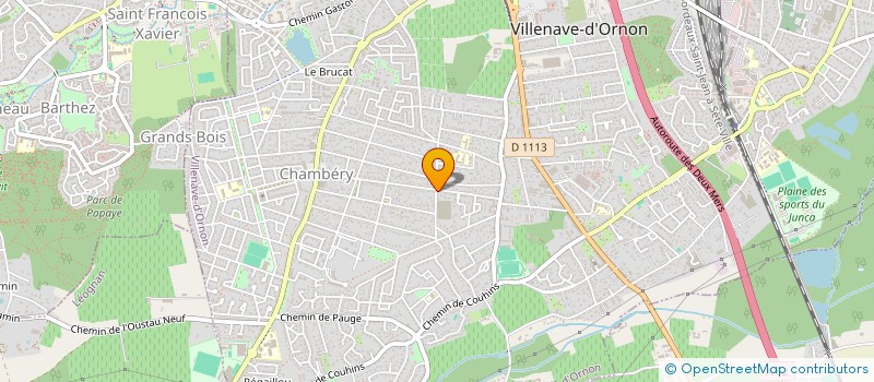 localisation de l'entreprise CARDIO VO IMMO  VILLENAVE-D'ORNON