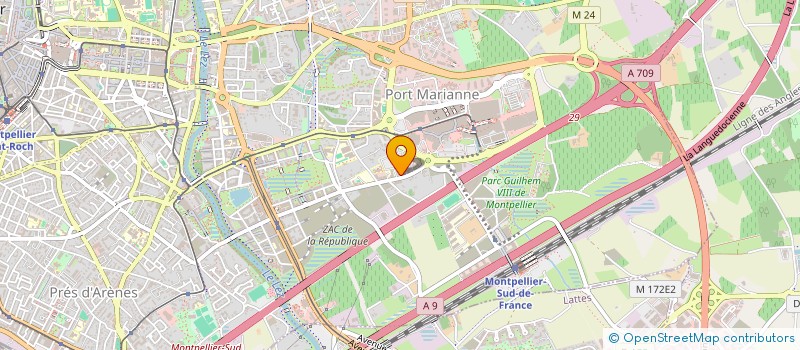 localisation de l'entreprise CARDIOCARE OCCITANIE  MONTPELLIER