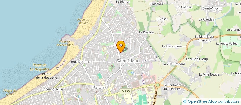 localisation de l'entreprise CARDIOLOGIE YVAN GUIRETTE à SAINT-MALO