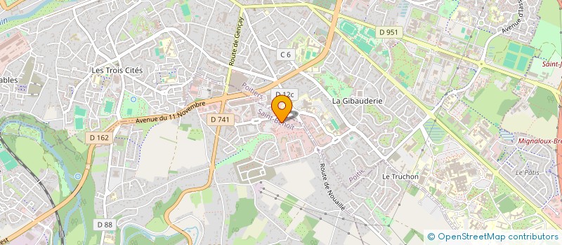 localisation de l'entreprise CARDIOPLUS MEDICAL à SAINT-BENOIT