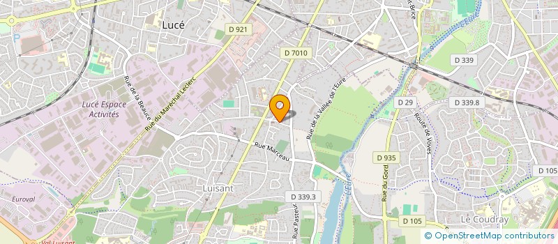 localisation de l'entreprise CARDIOREPRISE à LUISANT