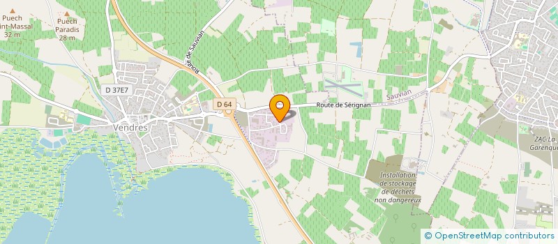 localisation de l'entreprise CARDIOSIGEAN  VENDRES